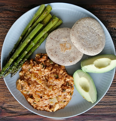 Arepas de Harina de Maíz con Linaza